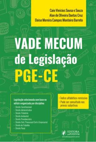 Picture of VADE MECUM DE LEGISLACAO PGE-CE