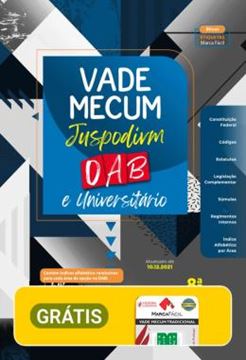Imagem de VADE MECUM JUSPODIUM - OAB E UNIVERSITARIO - 8ª ED