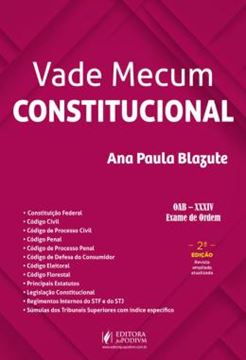 Imagem de VADE MECUM CONSTITUCIONAL - 2ª ED