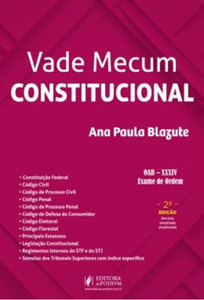 Picture of VADE MECUM CONSTITUCIONAL - 2ª ED