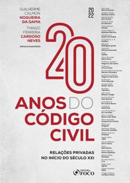 Picture of 20 ANOS DO CODIGO CIVIL - 1  ED
