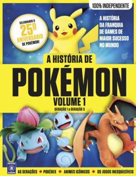 Picture of A HISTORIA DE POKEMON - VOLUME 1 - GERACAO 1 A GERACAO 3