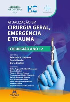 Imagem de ATUALIZACAO EM CIRURGIA GERAL, EMERGENCIA E TRAUMA - CIRURGIAO ANO - 12ªED