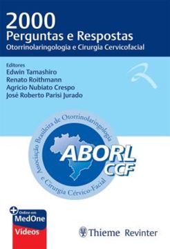 Imagem de 2000 PERGUNTAS E RESPOSTAS - OTORRINOLARINGOLOGIA E CIRURGIA CERVICOFACIAL