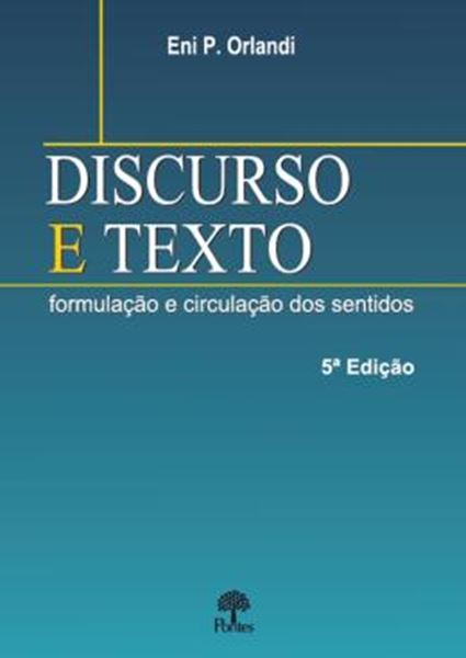 Picture of DISCURSO E TEXTO - 5 EDICAO
