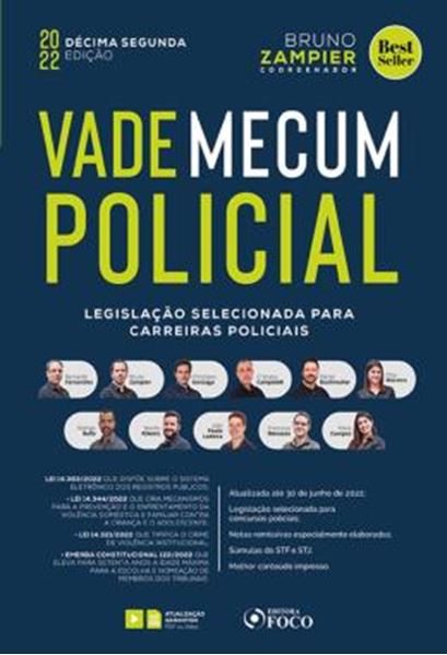 Picture of VADE MECUM POLICIAL - LEGISLACAO SELECIONADA PARA CARREIRAS POLICIAIS