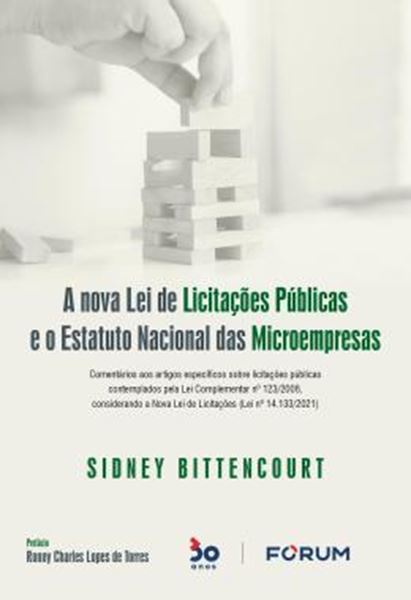 Picture of A NOVA LEI DE LICITACOES PUBLICAS E O ESTATUTO NACIONAL DAS MICROEMPRESAS