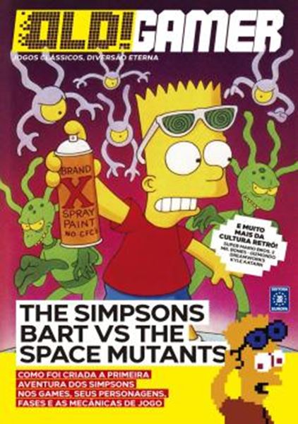 Picture of BOOKZINE OLD!GAMER - VOLUME 12: THE SIMPSONS BART VS. THE SPACE MUTANTS