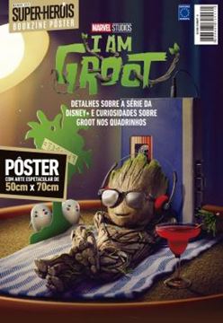Imagem de SUPERPOSTER MUNDO DOS SUPER-HEROIS - EU SOU GROOT - ARTE A