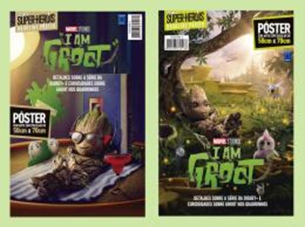 Picture of SUPERPOSTER MUNDO DOS SUPER-HEROIS - EU SOU GROOT - ARTE A + B