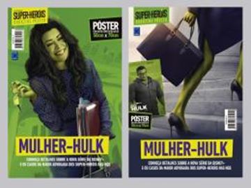 Imagem de SUPERPOSTER MUNDO DOS SUPER-HEROIS - MULHER-HULK - ARTE A + B