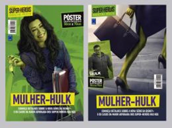 Picture of SUPERPOSTER MUNDO DOS SUPER-HEROIS - MULHER-HULK - ARTE A + B
