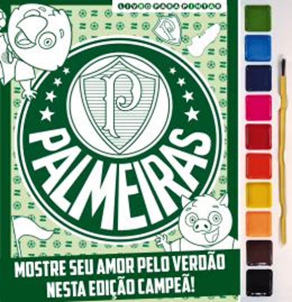 Picture of PALMEIRAS - LIVRO PARA PINTAR COM AQUARELA