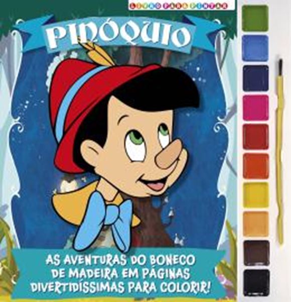 Picture of PINOQUIO - LIVRO PARA PINTAR COM AQUARELA