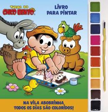 Imagem de TURMA DO CHICO BENTO VOL. 8 - LIVRO PARA PINTAR COM AQUARELA
