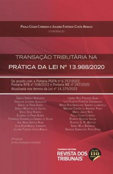 Picture of TRANSACAO TRIBUTARIA NA PRATICA DA LEI 13.988/2020 - 2ª ED