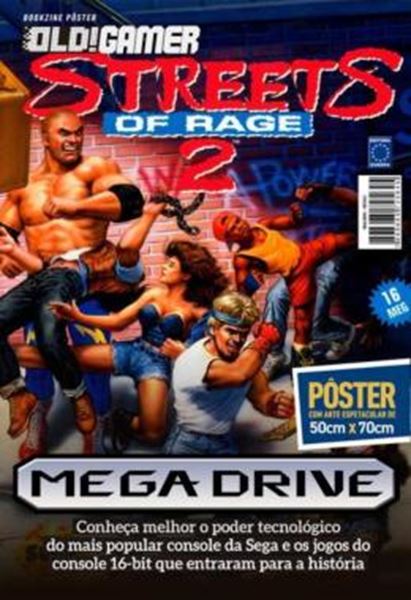 Picture of SUPERPOSTER OLD!GAMER - MEGA DRIVE - ARTE C - STREETS OF RAGE 2