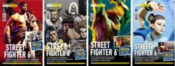 Picture of SUPERPOSTER GAME MASTER - STREET FIGHTER 6 - ARTE A+B+C+D