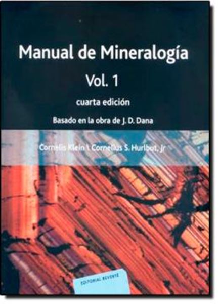 Picture of MANUAL DE MINERALOGIA VOLUME 1 - BASADO EN LA OBRA DE J. D. DANA