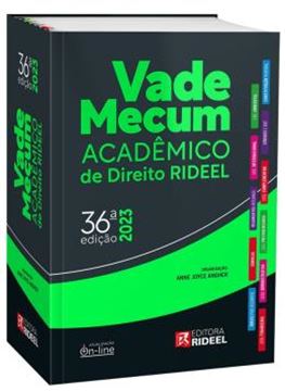 Imagem de VADE MECUM ACADEMICO DE DIREITO RIDEEL 2023 - 36ª ED