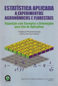 Imagem de ESTATISTICA APLICADA A EXPERIMENTOS AGRONOMICOS E FLORESTAIS