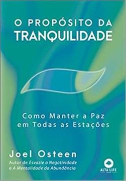 Imagem de PROPOSITO DA TRANQUILIDADE, O