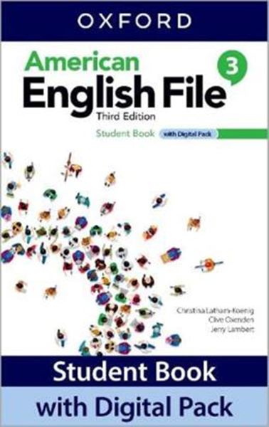 Picture of AMERICAN ENGLISH FILE 3 STUDENT BOOK WITH DIGITAL PACK - 3RD ED