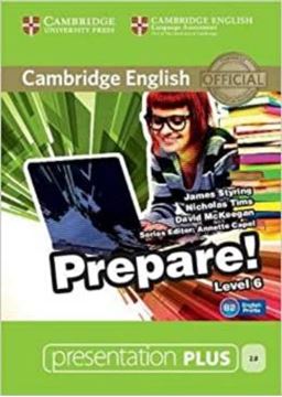 Imagem de CAMBRIDGE ENGLISH PREPARE! 6 PRESENTATION PLUS DVD-ROM - 1ST ED