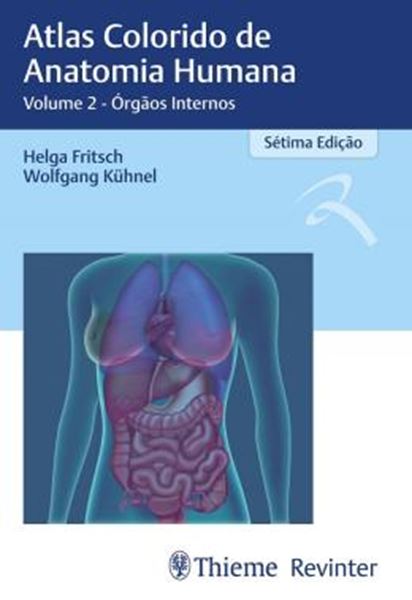 Picture of ATLAS COLORIDO DE ANATOMIA HUMANA - VOL. 2 - ORGAOS INTERNOS - 7ª ED