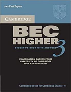 Imagem de CAMBRIDGE BEC HIGHER 3 SB WIT