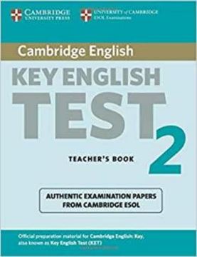 Imagem de CAMBRIDGE KEY ENGLISH TEST 2 TEACHER´S BOOK - 2ND ED