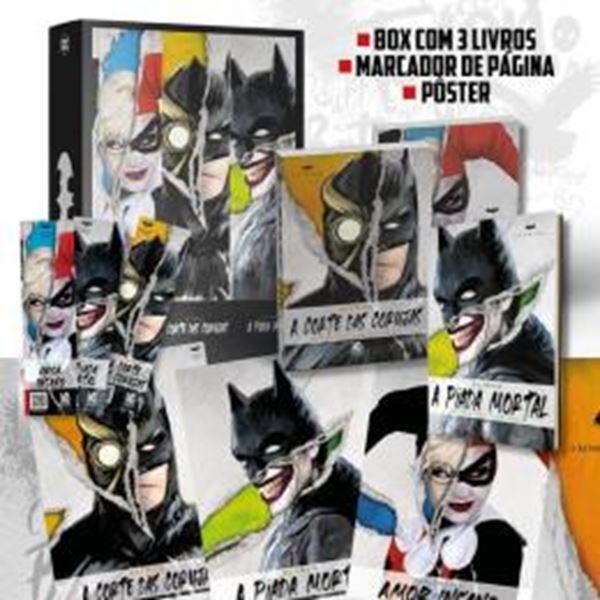 Picture of COLECAO DC COMICS - BOX COM 3 LIVROS + POSTER + MARCADORES