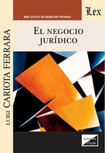 Picture of EL NEGOCIO JURIDICO