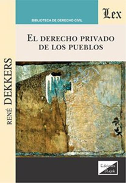 Picture of EL DERECHO PRIVADO DE LOS PUEBLOS