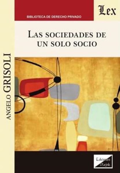 Picture of LAS SOCIEDADES DE UN SOLO SOCIO