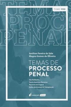 Imagem de TEMAS DE PROCESSO PENAL - TOMO VIII