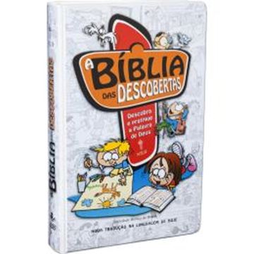 Imagem de A BIBLIA DAS DESCOBERTAS - CAPA ILUSTRADA AZUL