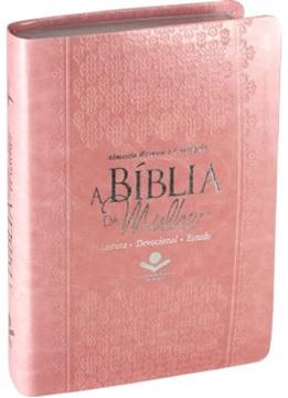 Imagem de A BIBLIA DA MULHER - CAPA COURO SINTETICO ROSA CLARO