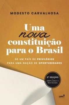 Imagem de UMA NOVA CONSTITUICAO PARA O BRASIL - 2ª ED