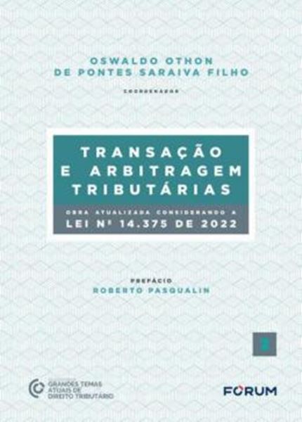 Picture of TRANSACAO E ARBITRAGEM TRIBUTARIAS
