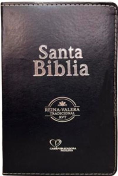 Picture of SANTA BIBLIA REINA VALERA TRAD. RVT LT GIG MOD. 04 LUJO LISA NEGRO