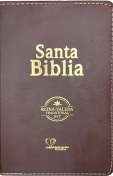 Picture of SANTA BIBLIA REINA VALERA TRAD. RVT LT GIG MOD. 04 LUJO LISA MARRON