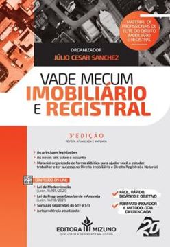 Imagem de VADE MECUM IMOBILIARIO E REGISTRAL - 3ª ED
