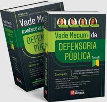 Imagem de VADE MECUM DA DEFENSORIA PUBLICA - COMBO TOMO I E TOMO II