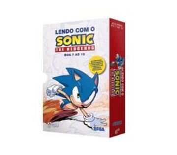 Imagem de BOX: LENDO COM O SONIC – THE HEDGEHOG (VOL. 7 AO 12)
