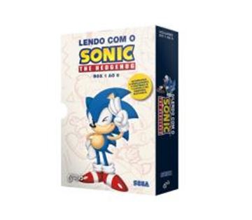 Imagem de BOX - LENDO COM O SONIC - THE HEDGEHOG - VOL. 1 AO 6