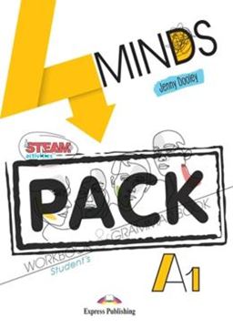 Imagem de 4 MINDS A1 WORKBOOK & GRAMMAR BOOK STUDENT´S WITH DIGIBOOK APP (INTERNATIONAL)