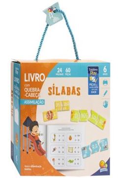 Imagem de TODOLIVRO PLAY - LIVRO COM QUEBRA-CABCA - SILABAS