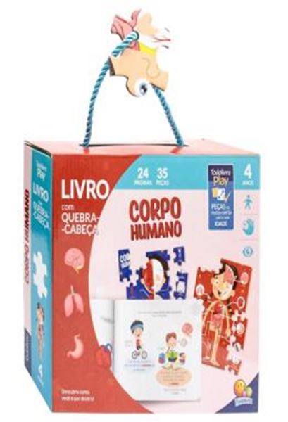 Picture of TODOLIVRO PLAY - LIVRO COM QUEBRA-CABECA - CORPO HUMANO