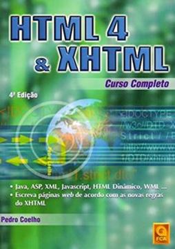 Imagem de HTML 4 & XHTML - CURSO COMPLETO - 4ª ED